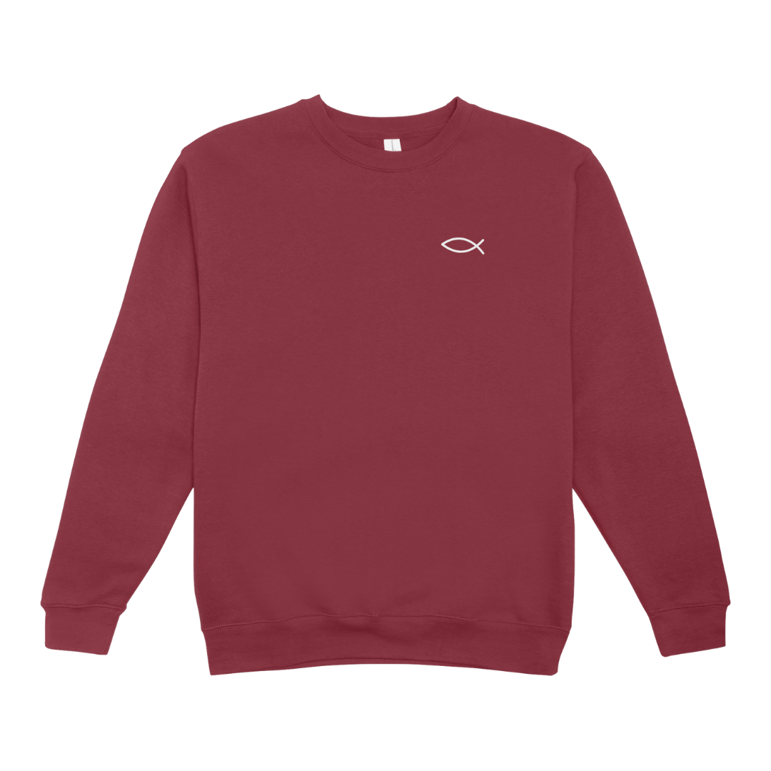 Halacskás pulóver (burgundy)