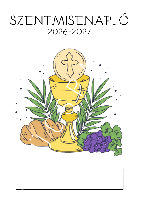 Misenapló 2026–2027 – Kenyér és bor