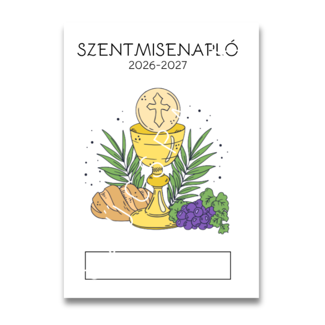 Misenapló 2026–2027 – Kenyér és bor